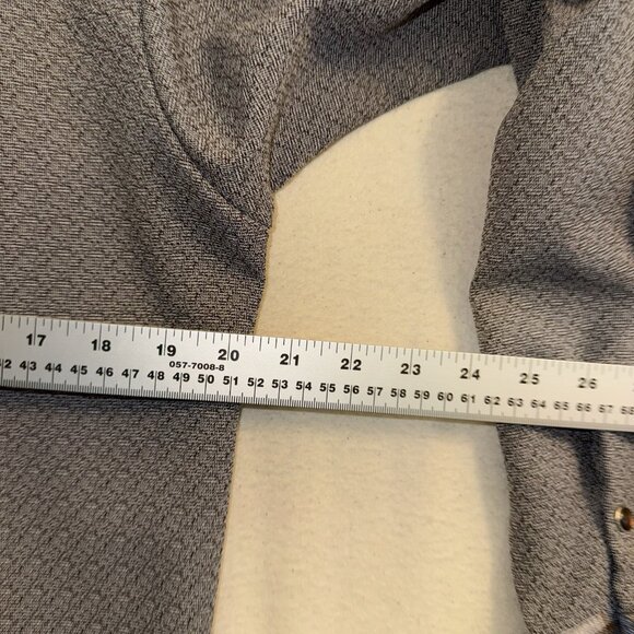 MWG Western Shirt Vintage Pearl Snap Button Size Medium Large - Picture 8 of 9